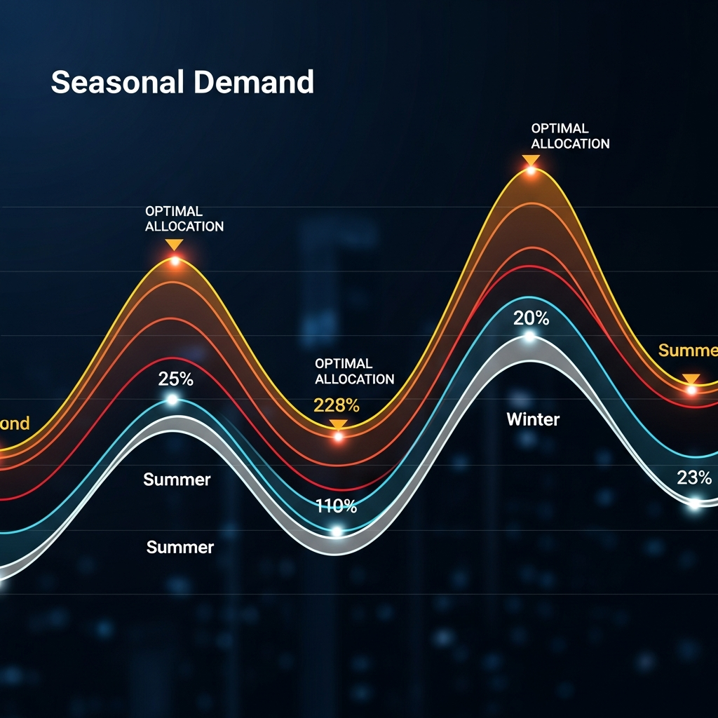Seasonal demand analysis used to align purchasing and allocation with market trends.
